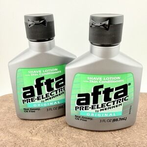 Afta Pre-Electric Shave Lotion - 3 oz - Pack of 2